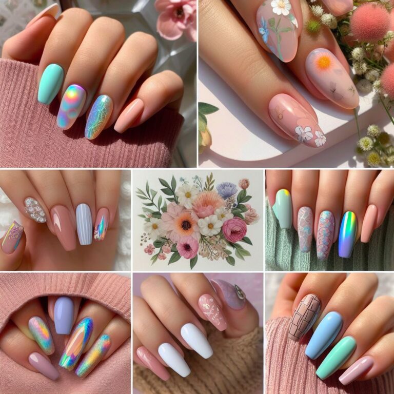 Discover the latest nail trends shaping women's lifestyles in Spring acrylic Color Winter 2024